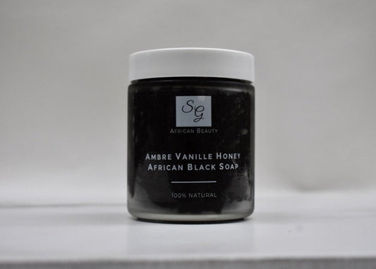 Amber Vanille Honey African Black Soap